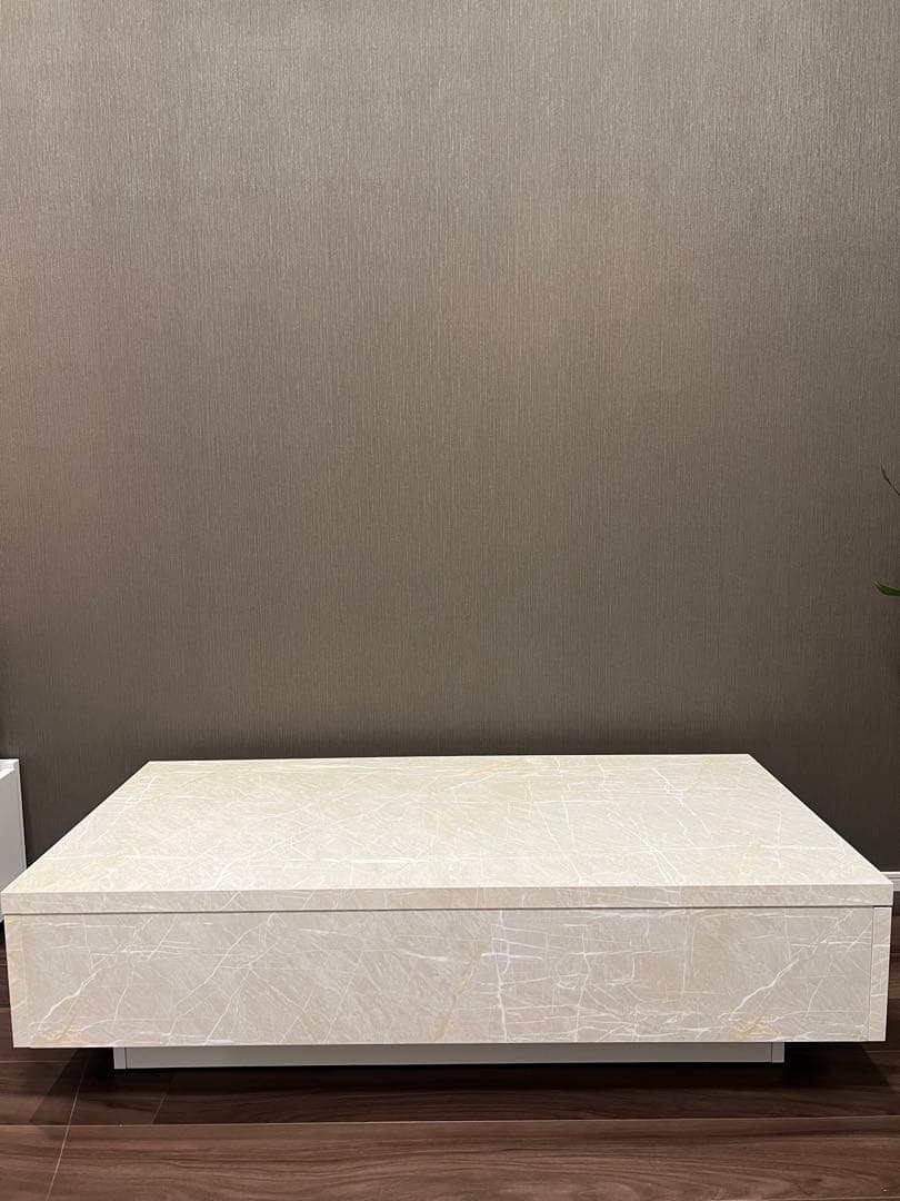 たけ【LOWYA】センターテーブル ストーン調