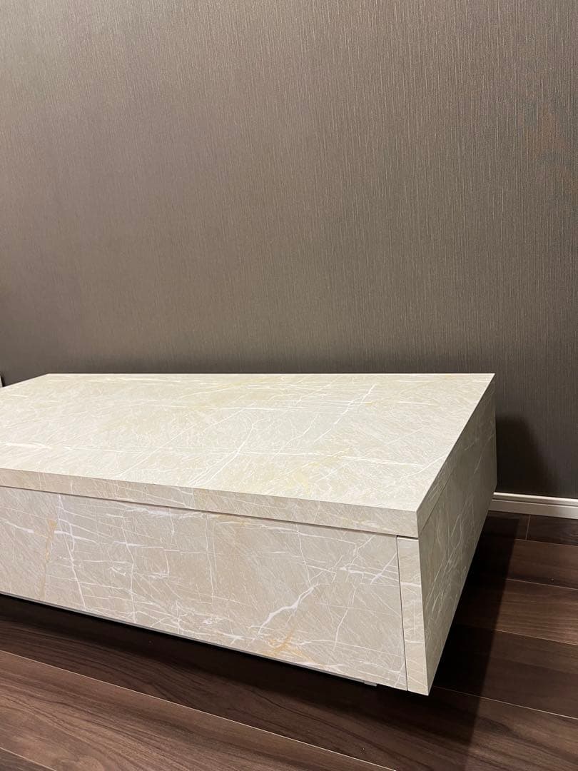 たけ【LOWYA】センターテーブル ストーン調