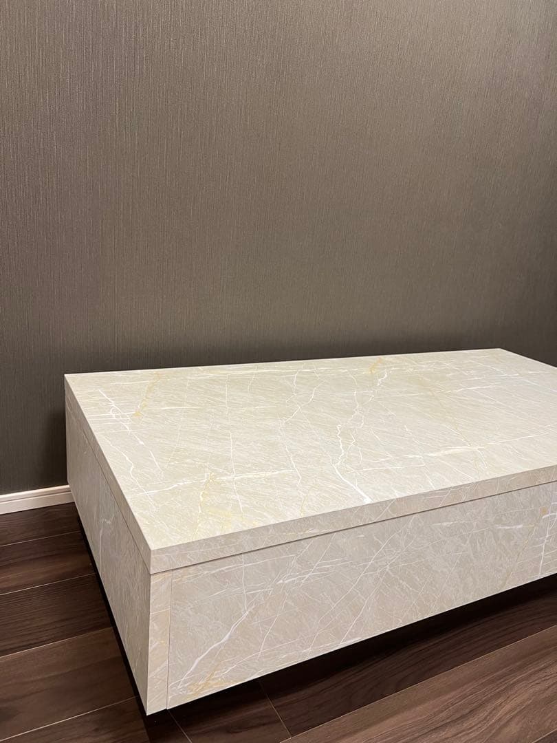 たけ【LOWYA】センターテーブル ストーン調