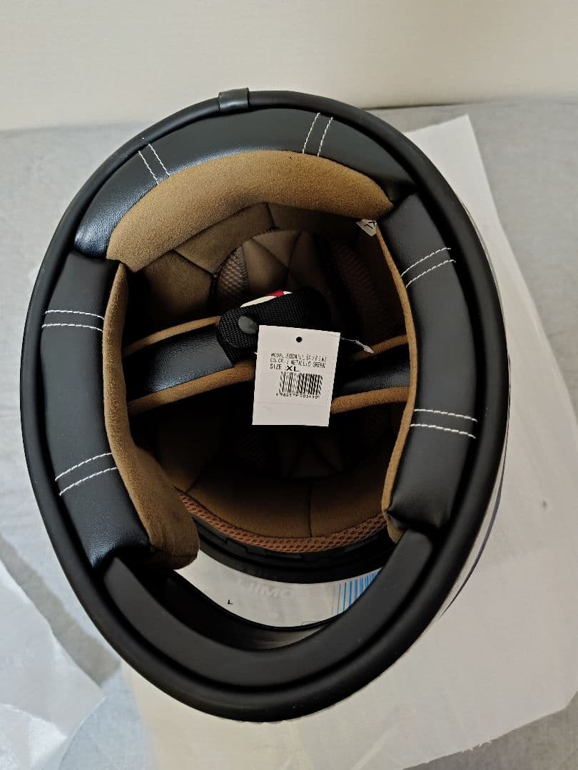 マルシン ヘルメット ENDMILL ヴィンテージメタリックグリーン ＸＬ 新品