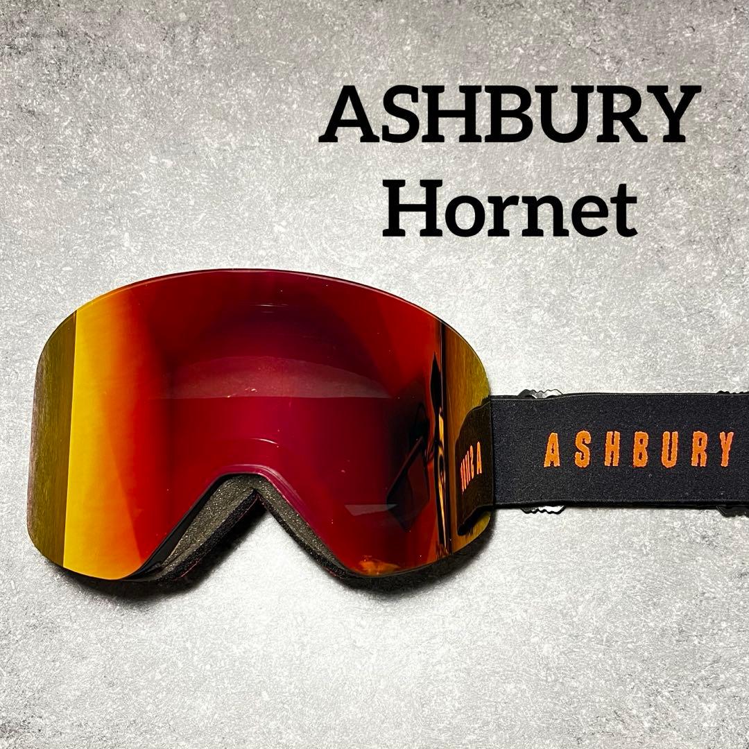 ashbury Hornet スノーボードゴーグル マグネットレンズ