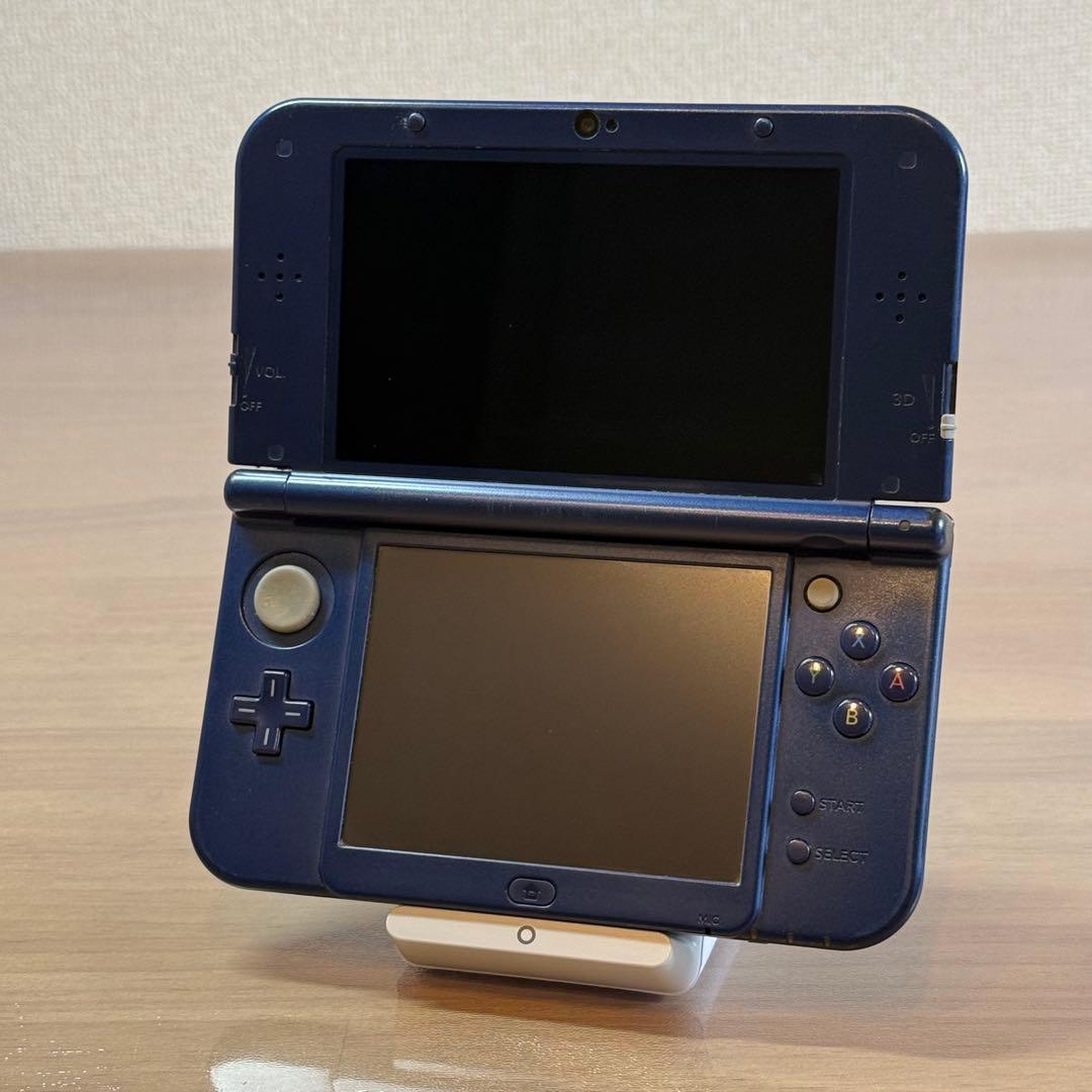 4-323【訳ありジャンク】Newニンテンドー3DS LL メタリックブルー