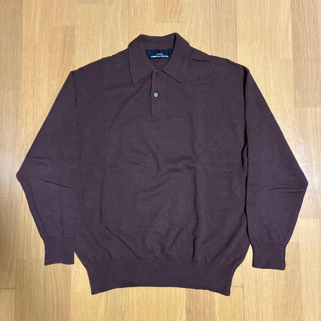 メンズ着用可 tricot comme des garcons ニットポロ