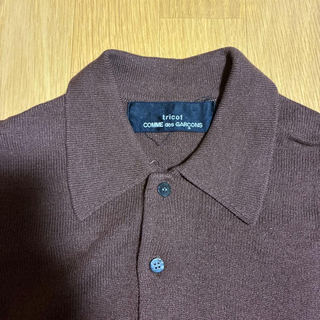 メンズ着用可 tricot comme des garcons ニットポロ