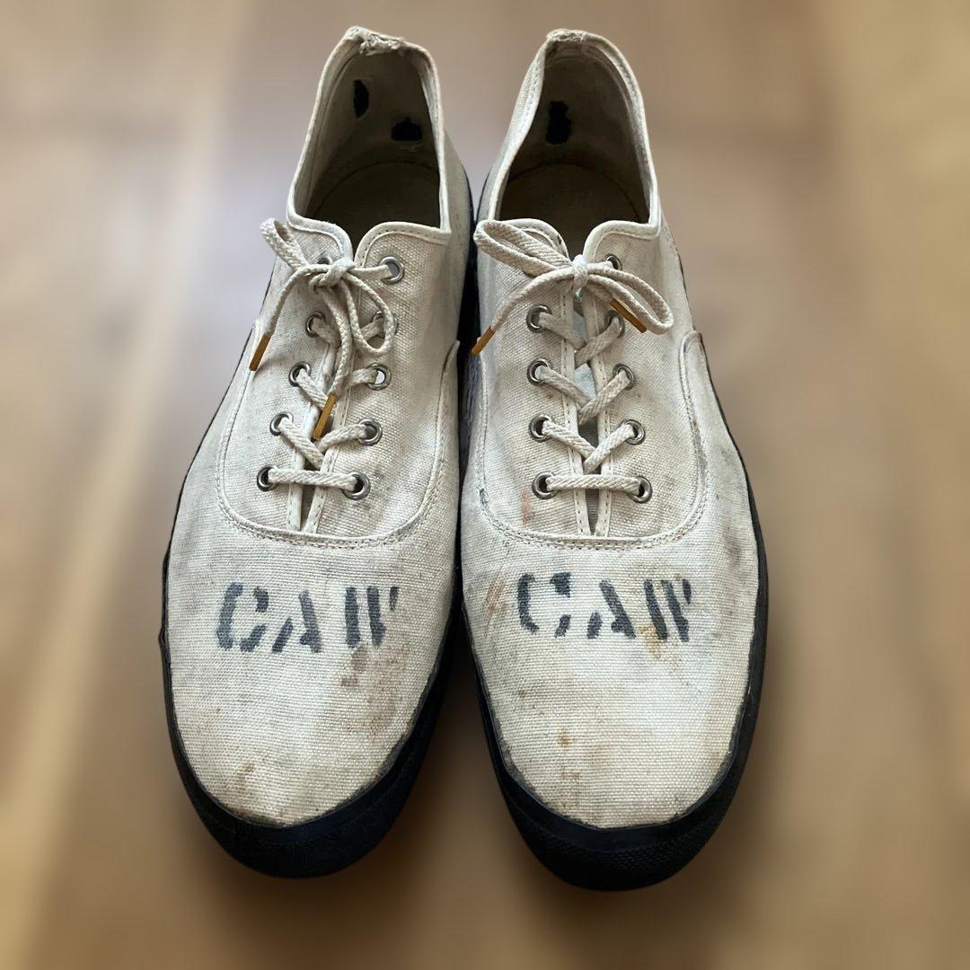 【スペシャル】US NAVY 40s ビンテージ デッキシューズ