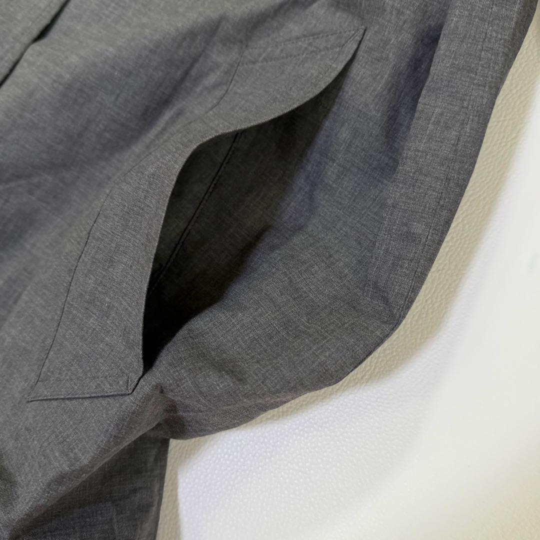 マーガレットハウエル　ロングコート ステンカラー Aライン 日本製　春秋