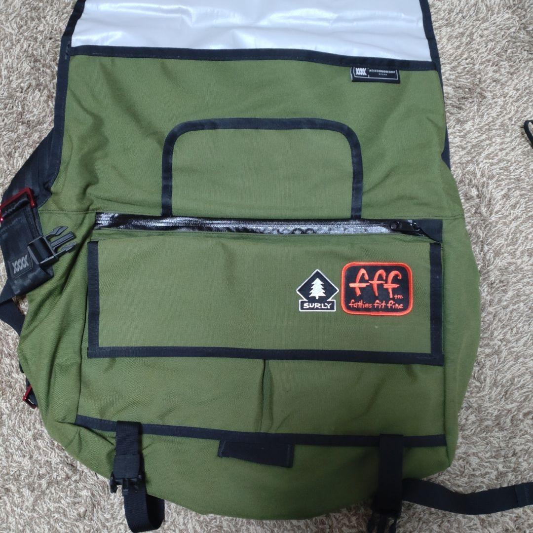 ミッションワークショップ　カーキ　メッセンジャーバック