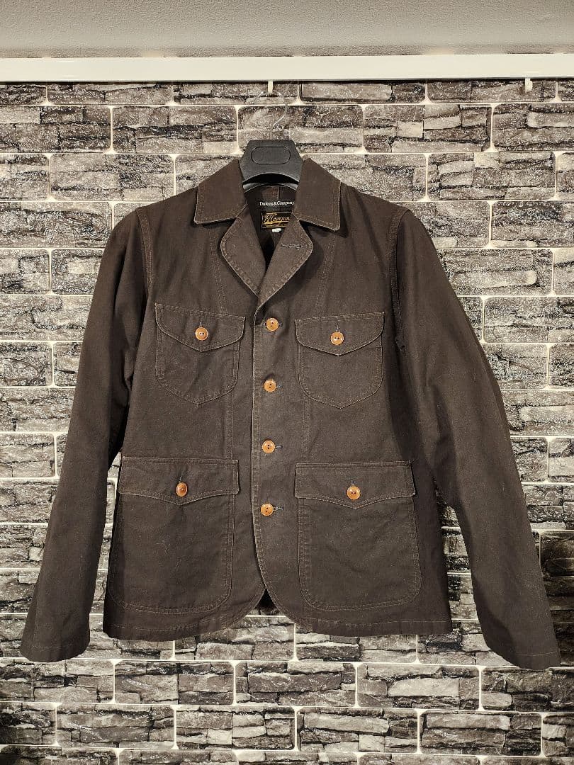 【極美品】ダリーズ&コー DALEE'S&CO　サックジャケット　ダック生地　M