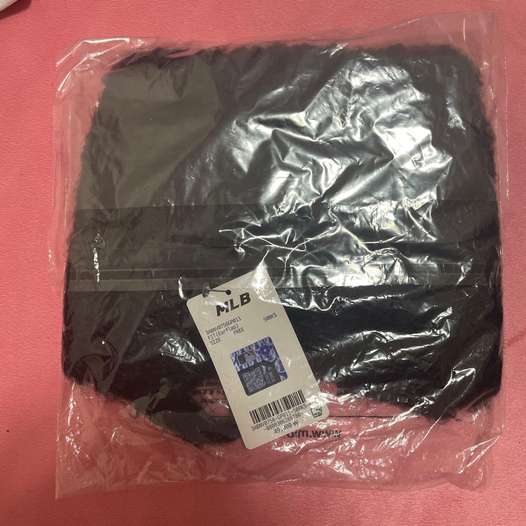 MLB 猫耳　ビーニー　韓国　Korea 芸能人着用モデル