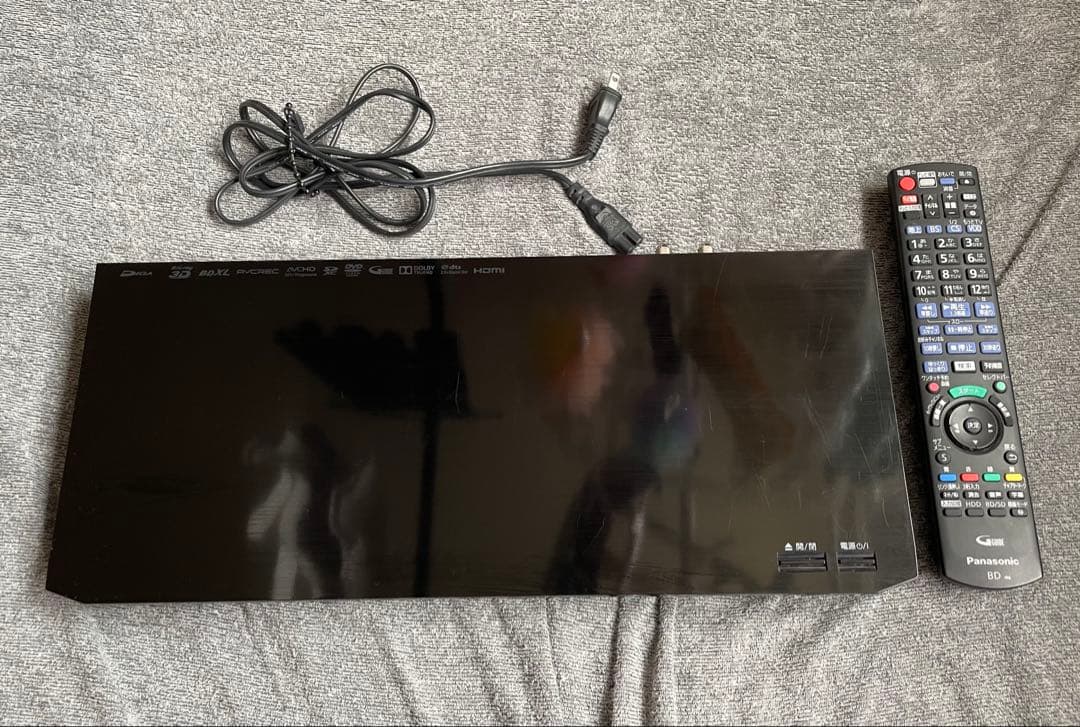 Panasonic DMR-BRZ2000ブルーレイ レコーダー 2TB 中古品