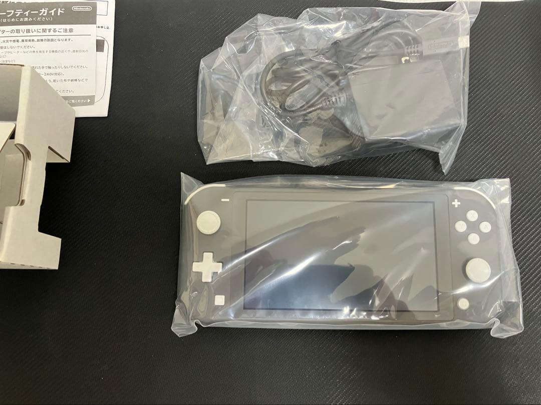 Nintendo Switch Lite グレー本体　中古品　美品