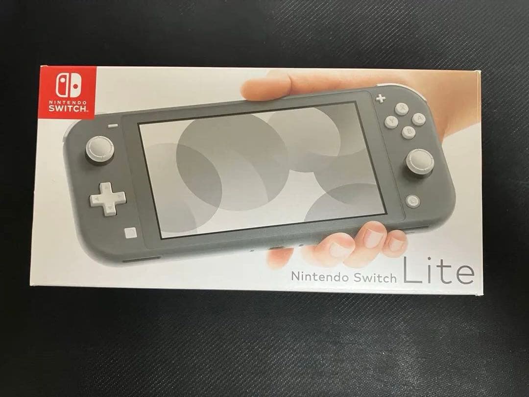 Nintendo Switch Lite グレー本体　中古品　美品