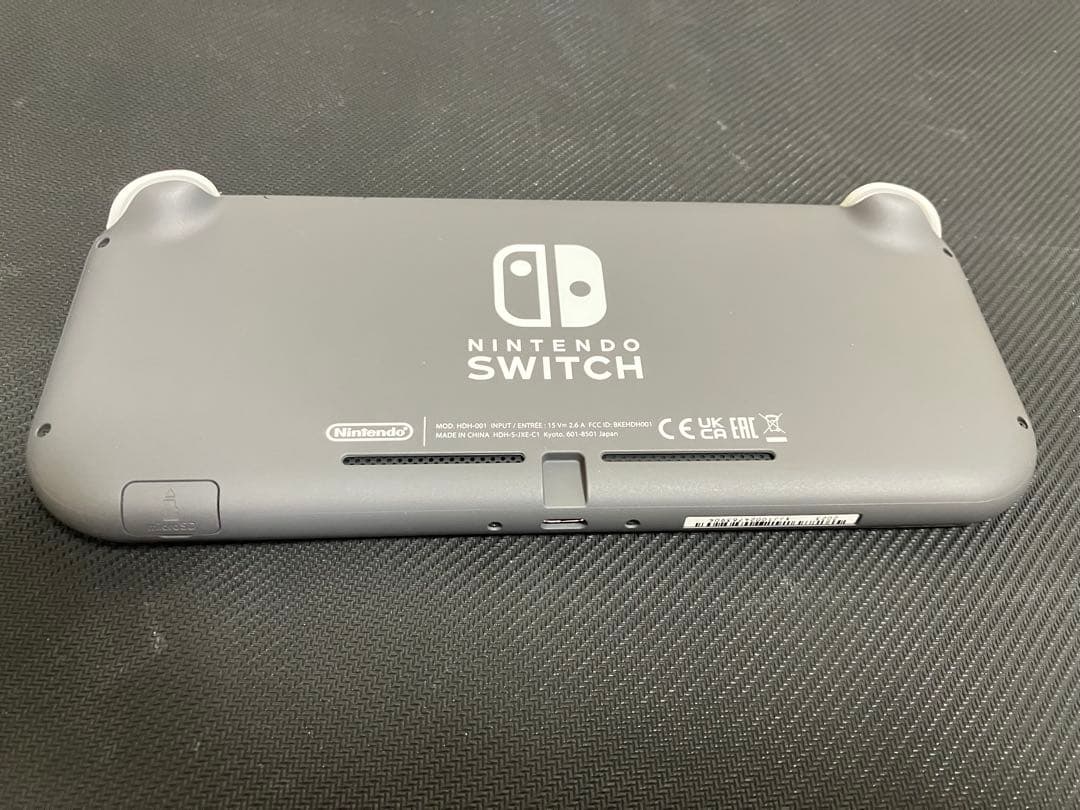 Nintendo Switch Lite グレー本体　中古品　美品