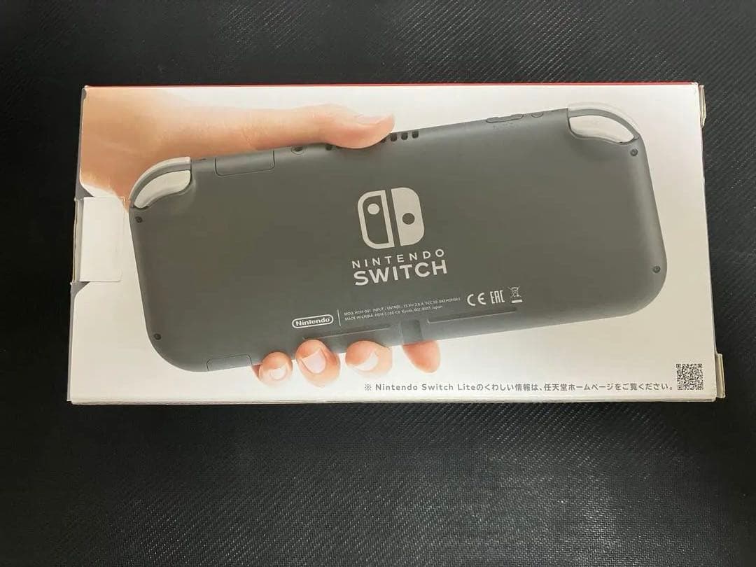 Nintendo Switch Lite グレー本体　中古品　美品
