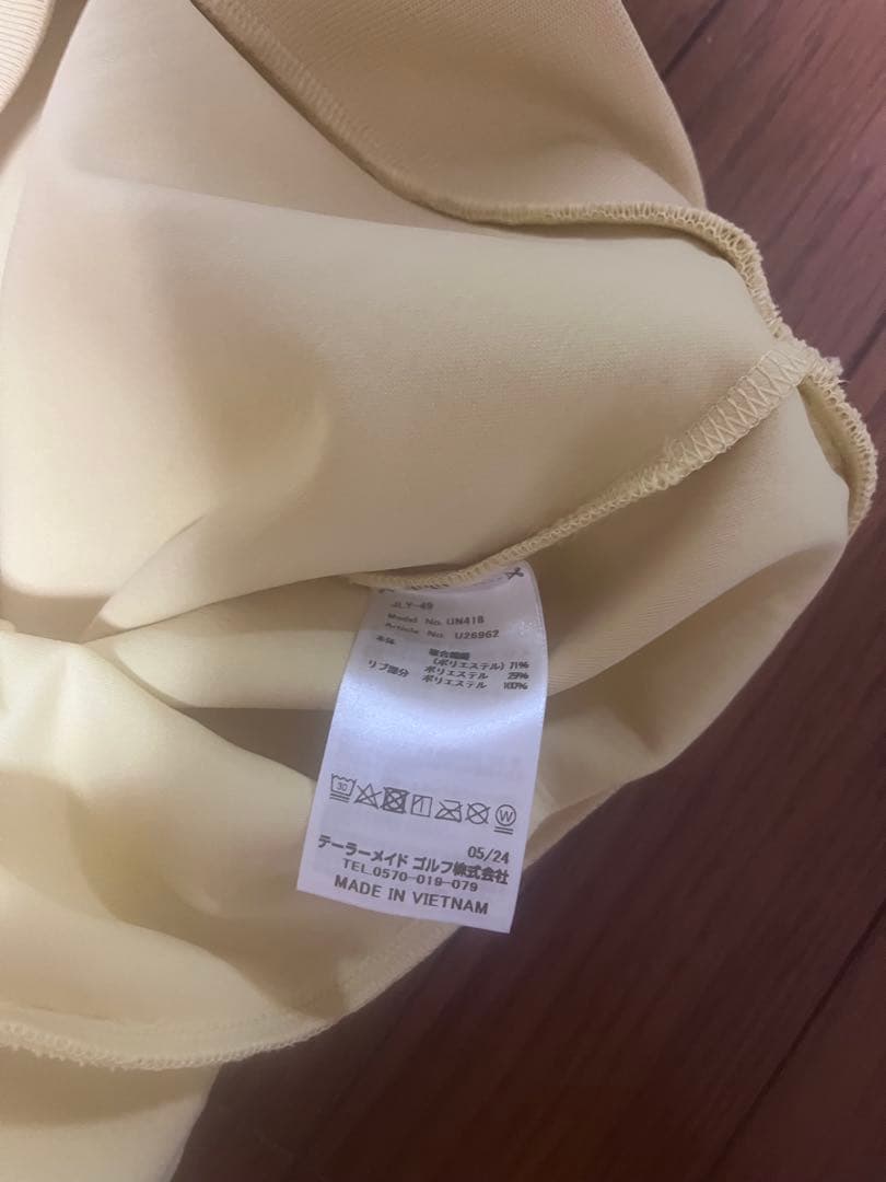 新品　テーラーメイド　プルオーバー&プリーツスカート　セットアップ　24年秋新作