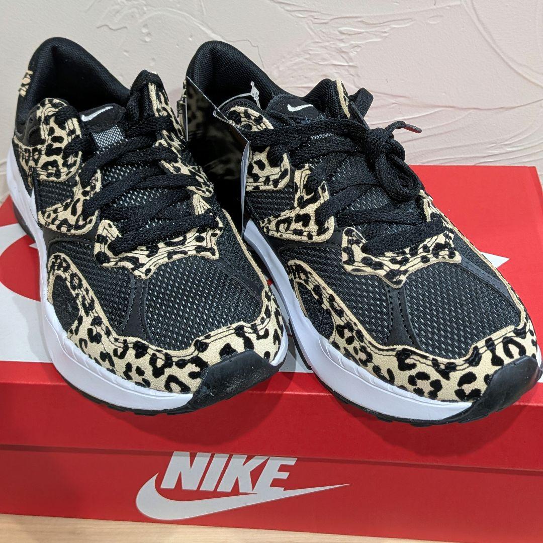 【新品】NIKE AL8 23.5 レオパード 厚底スニーカー ヒョウ柄 ナイキ