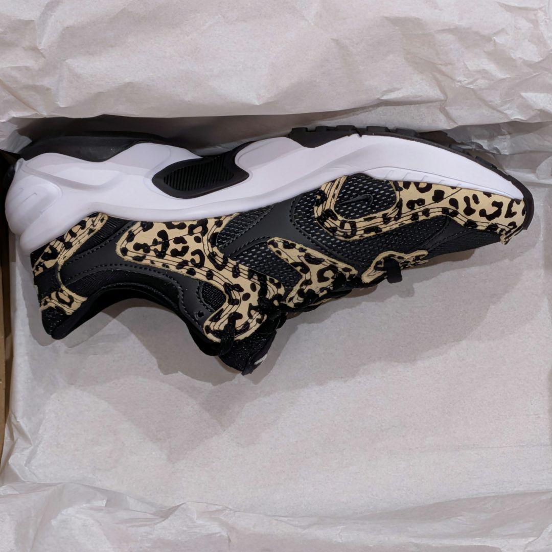 【新品】NIKE AL8 23.5 レオパード 厚底スニーカー ヒョウ柄 ナイキ