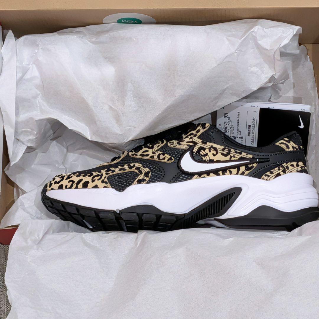 【新品】NIKE AL8 23.5 レオパード 厚底スニーカー ヒョウ柄 ナイキ
