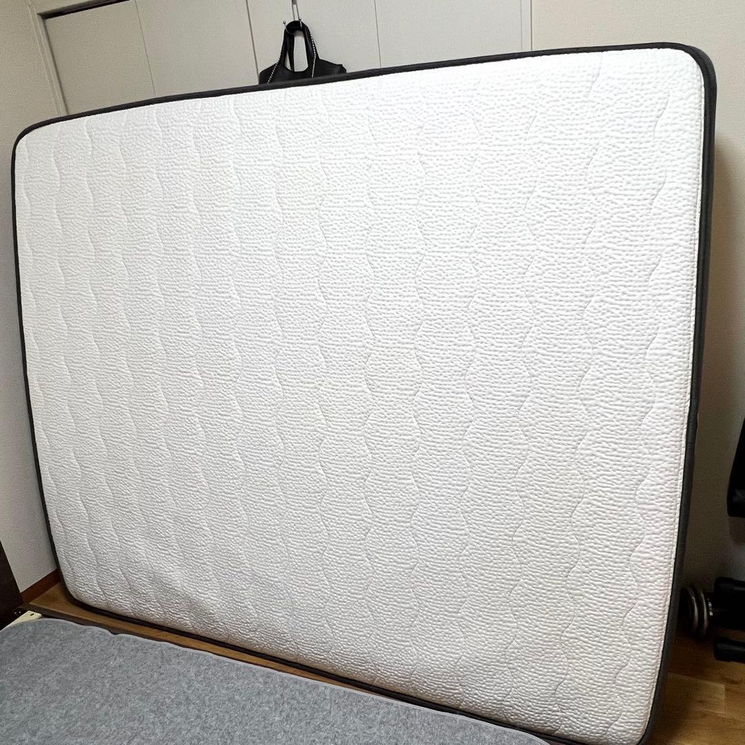 NELLマットレス クイーンサイズ ベッドフレーム