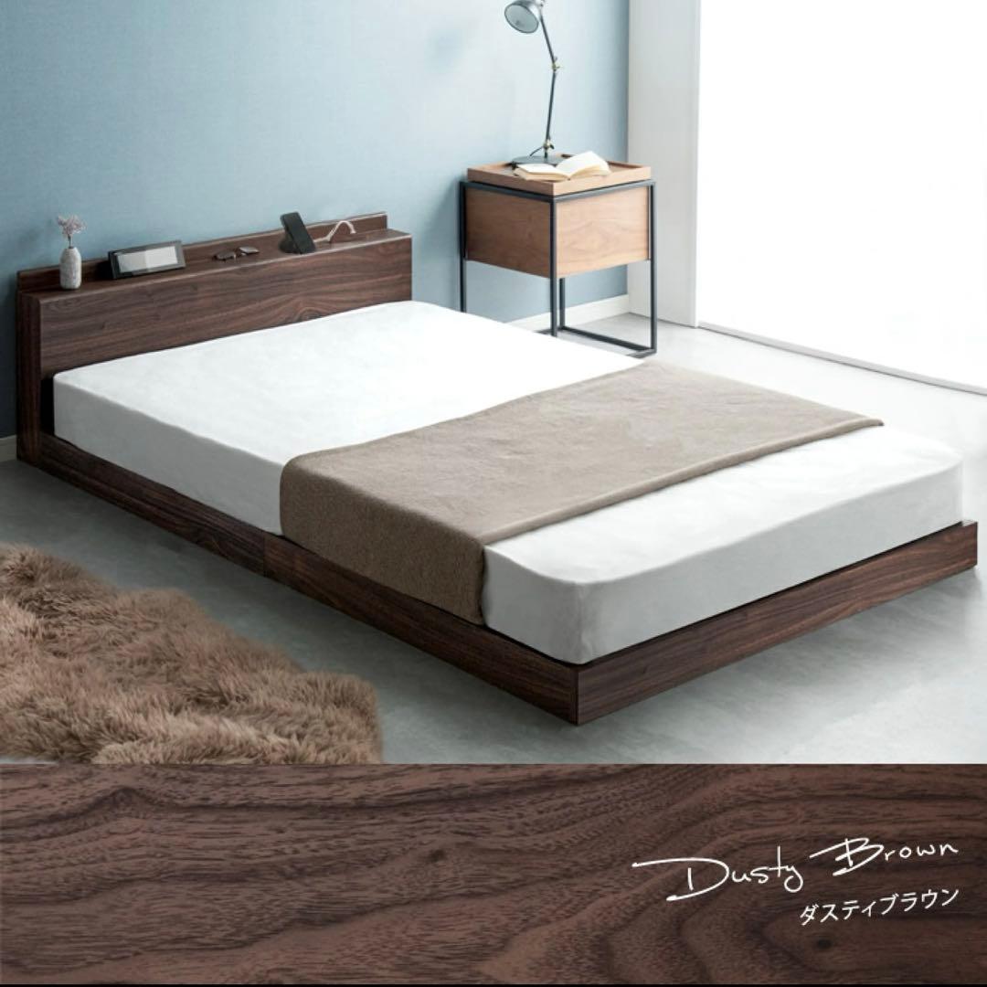 NELLマットレス クイーンサイズ ベッドフレーム