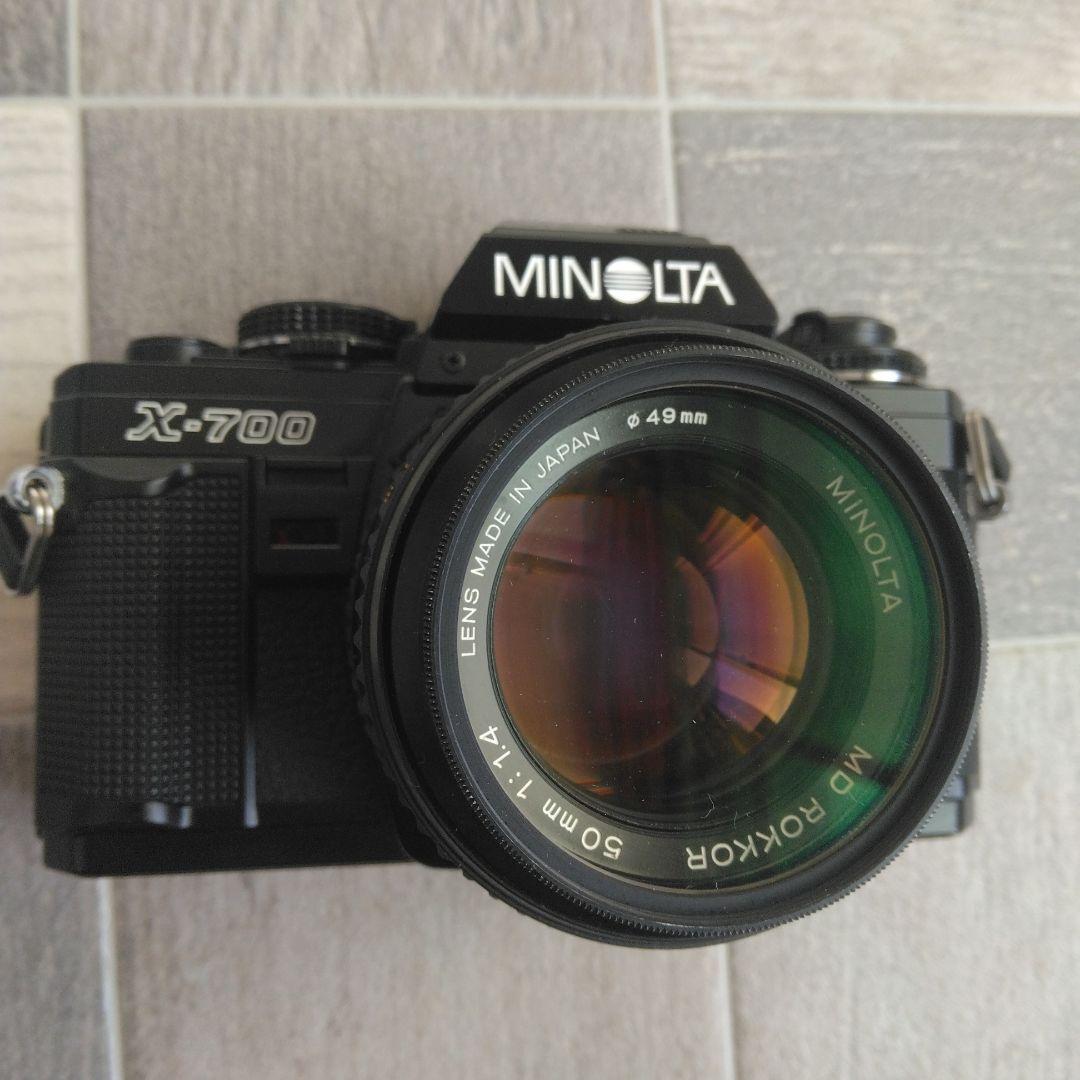 【作動確認】MINOLTA X-700 MD ROKKOR 50mm f1.4