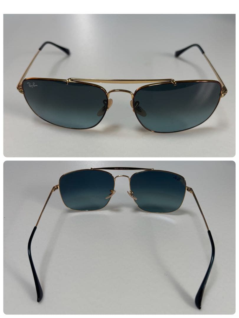 レイバン　サングラス　RB3560 THE COLONEL グラデーション　美品