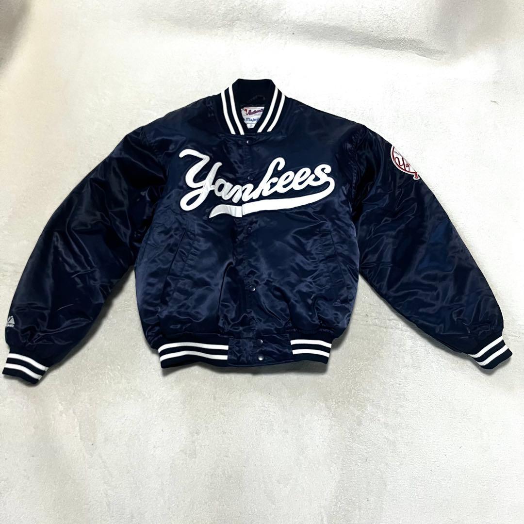 マジェスティック ニューヨークヤンキース 中綿入りスタジャン MLB XL相当