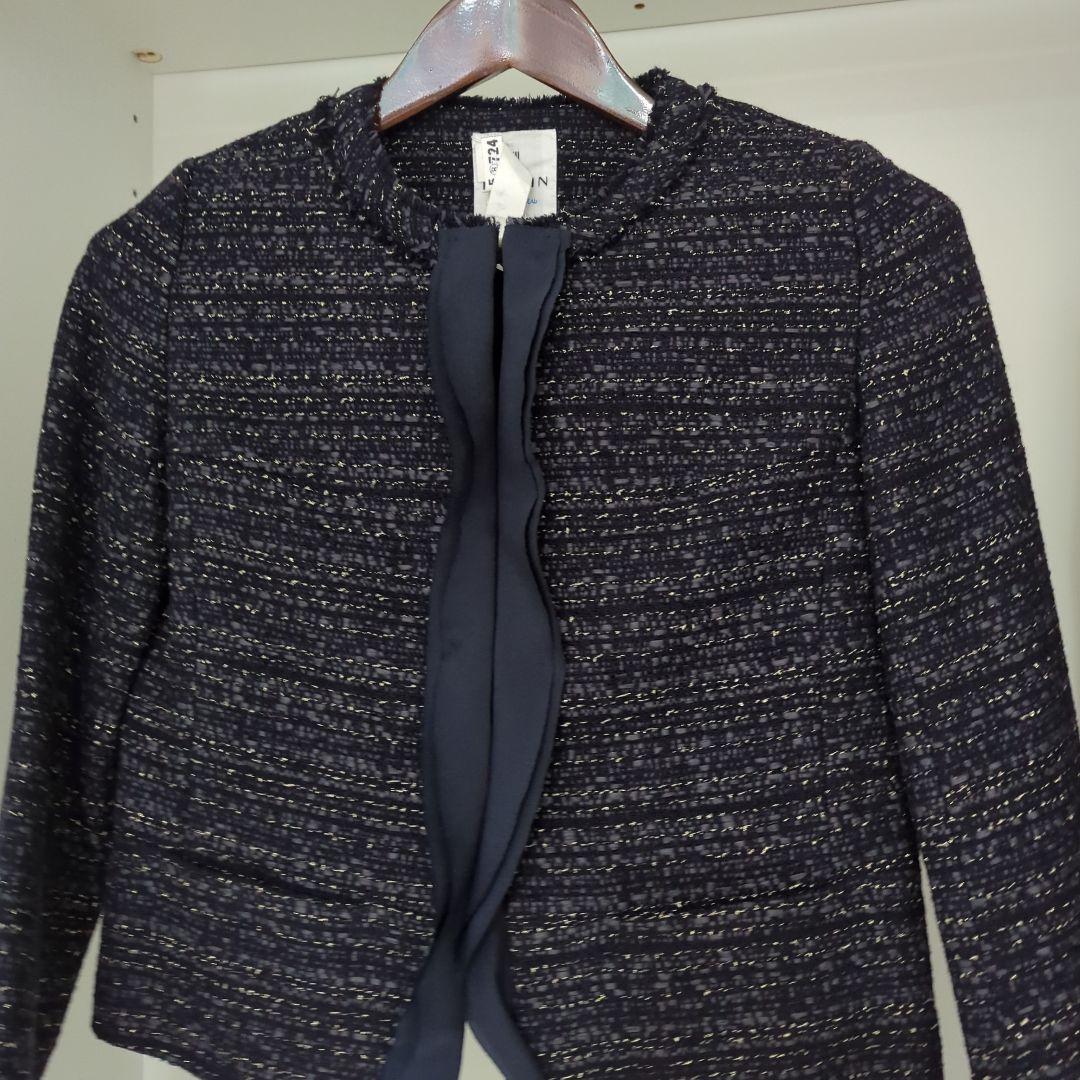 【美品】セレモニー　ツイード　スーツ　LANVAN