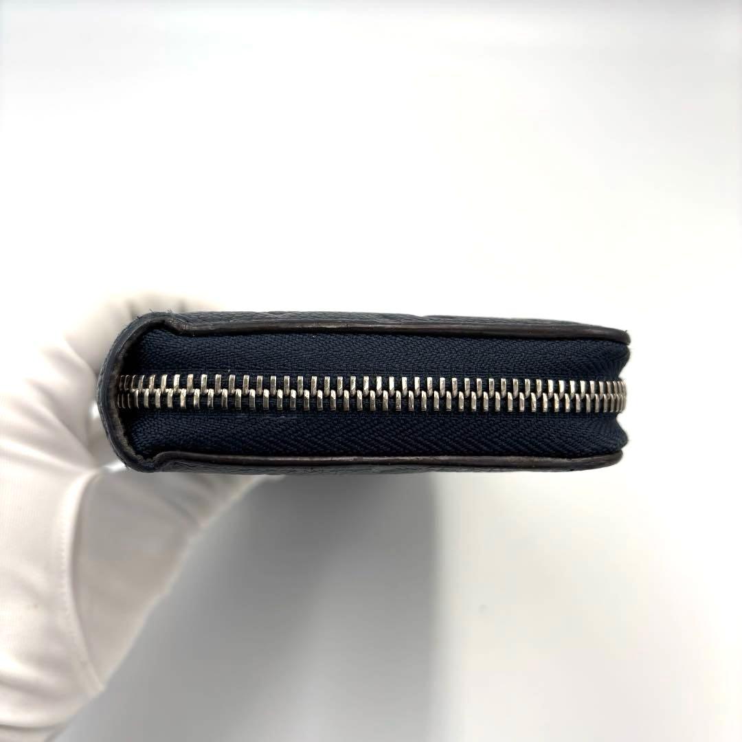 ルイヴィトン 長財布 ジッピーウォレット アンプラント ネイビー M62069