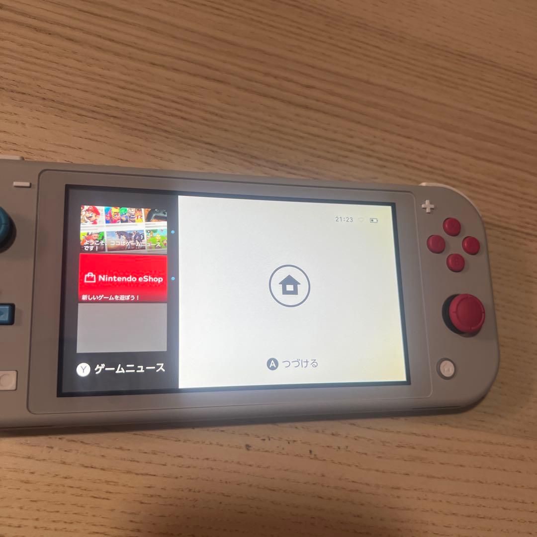 Nintendo Switch Lite 限定版　ザシアン・ザマゼンタデザイン