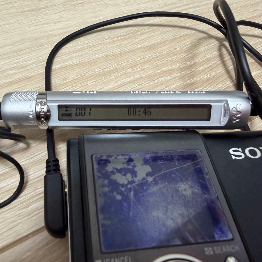 【ジャンク扱い】SONY Hi-MD WALKMAN MZ-DH10P