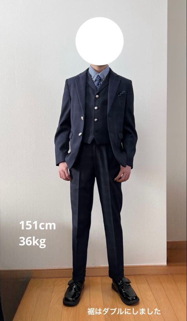 極美品】WANDER FACTORY 3ピース　卒業式　フォーマル　美シルエット