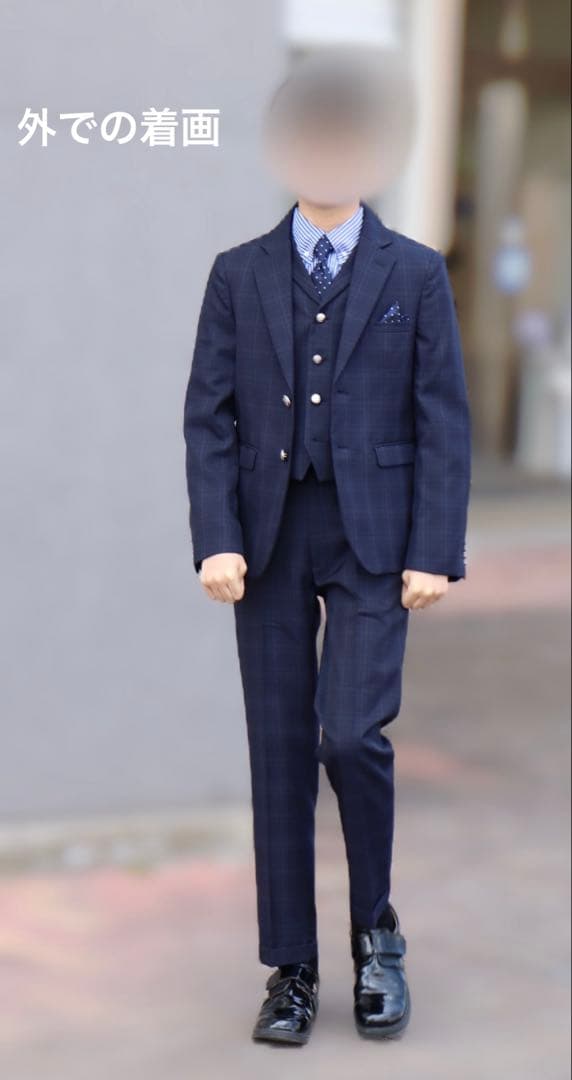 極美品】WANDER FACTORY 3ピース　卒業式　フォーマル　美シルエット