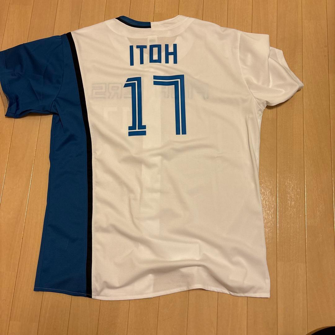 北海道日本ハムファイターズ 伊藤大海 ホーム レプリカユニフォーム XL