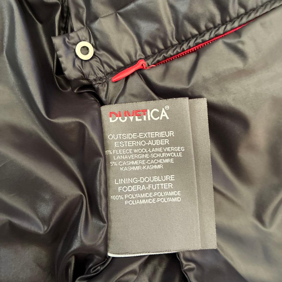 ⭐︎デュベティカ DUVETICA ダウンベスト フード付き グレー42 ⭐︎