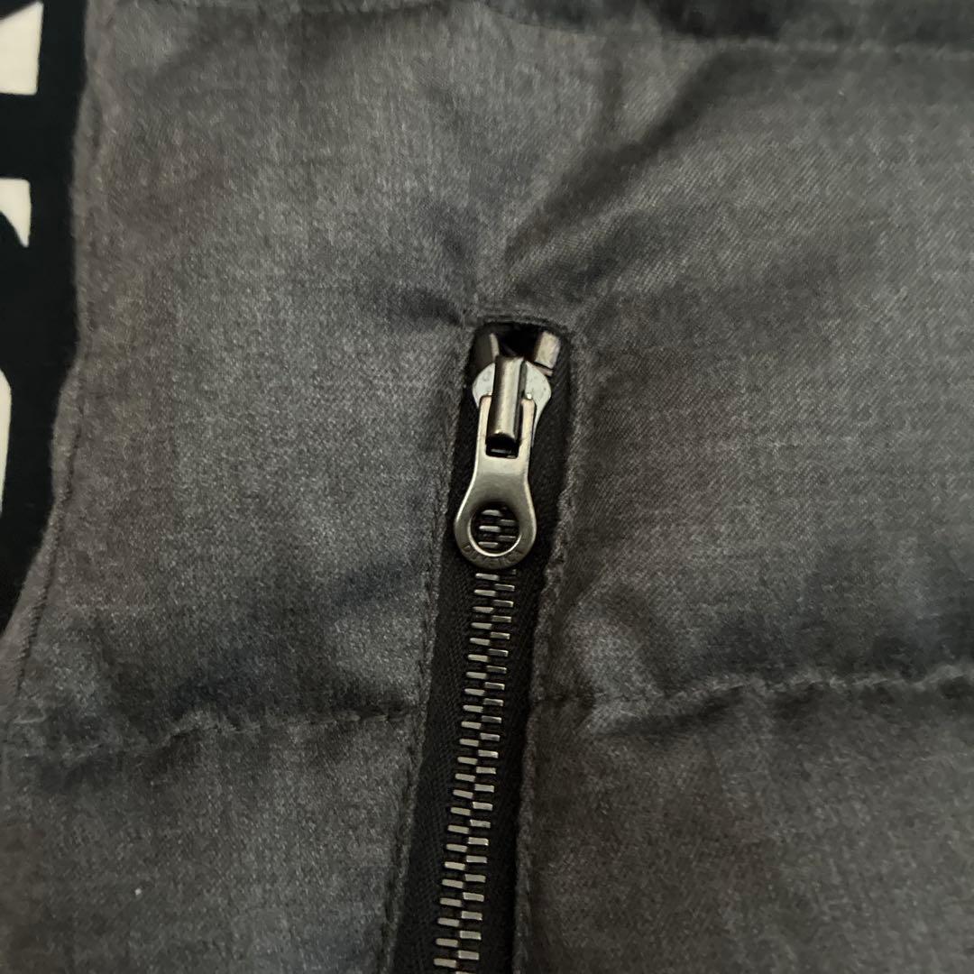 ⭐︎デュベティカ DUVETICA ダウンベスト フード付き グレー42 ⭐︎