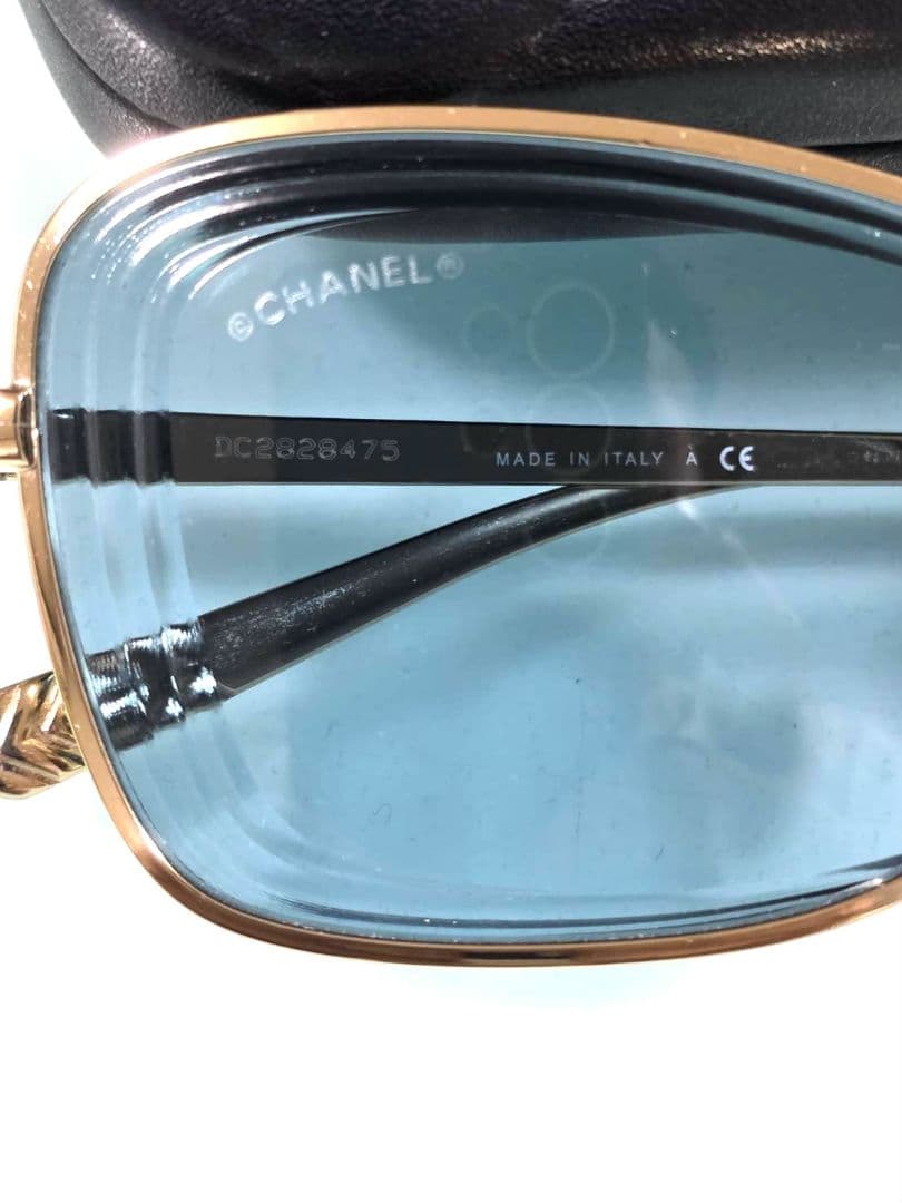 CHANEL 4254 c.395/80 ブルーレンズ　サングラス