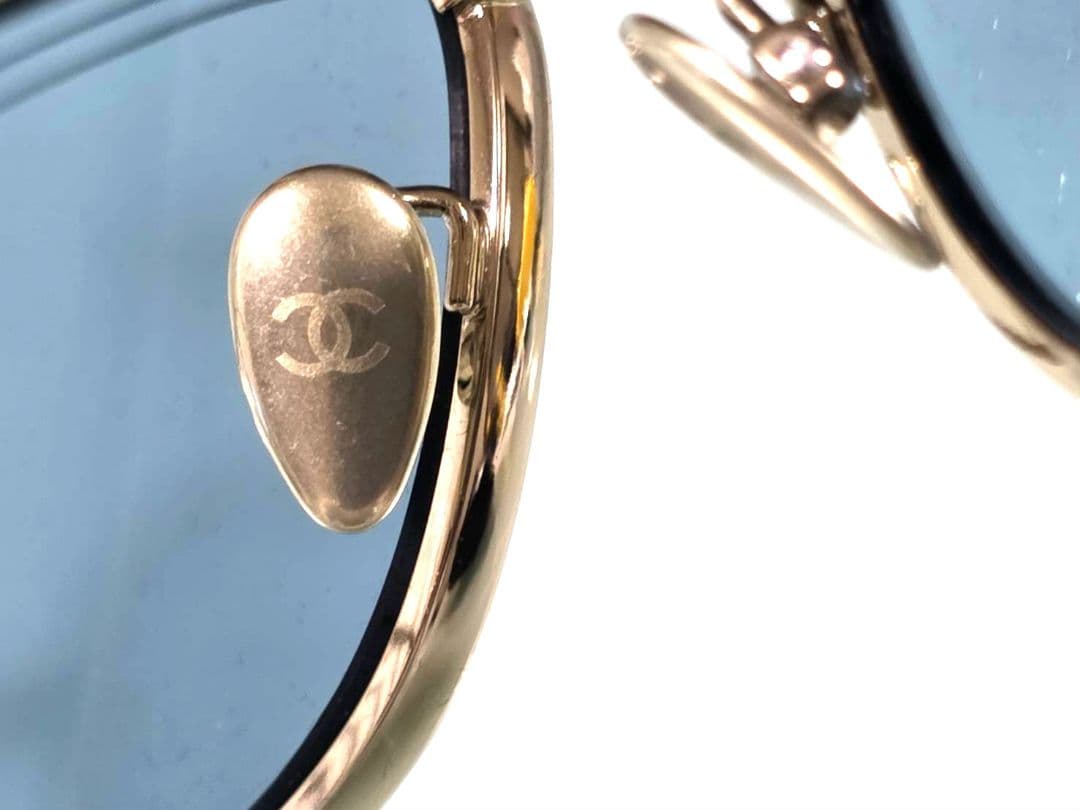 CHANEL 4254 c.395/80 ブルーレンズ　サングラス