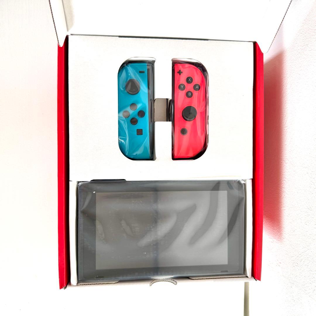 【新品・未開封】Nintendo Switch 本体 ネオンブルー/ネオンレッド