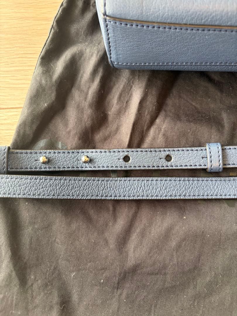 GIVENCHY アンティゴナナノ ブルー ショルダーバッグ