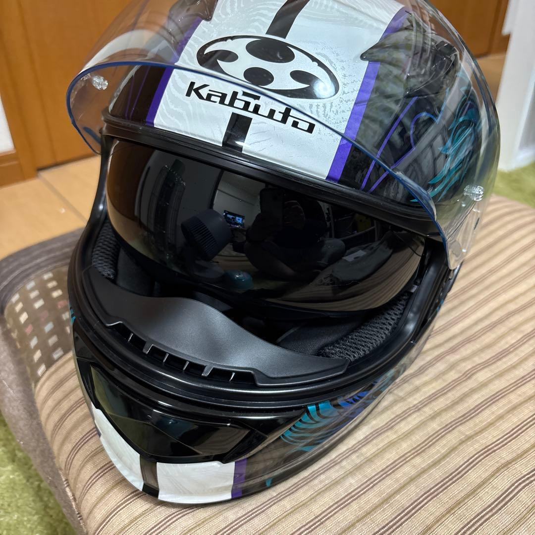 Kabuto KAMUI3 フルフェイスヘルメット エテルノ ブラックブルー