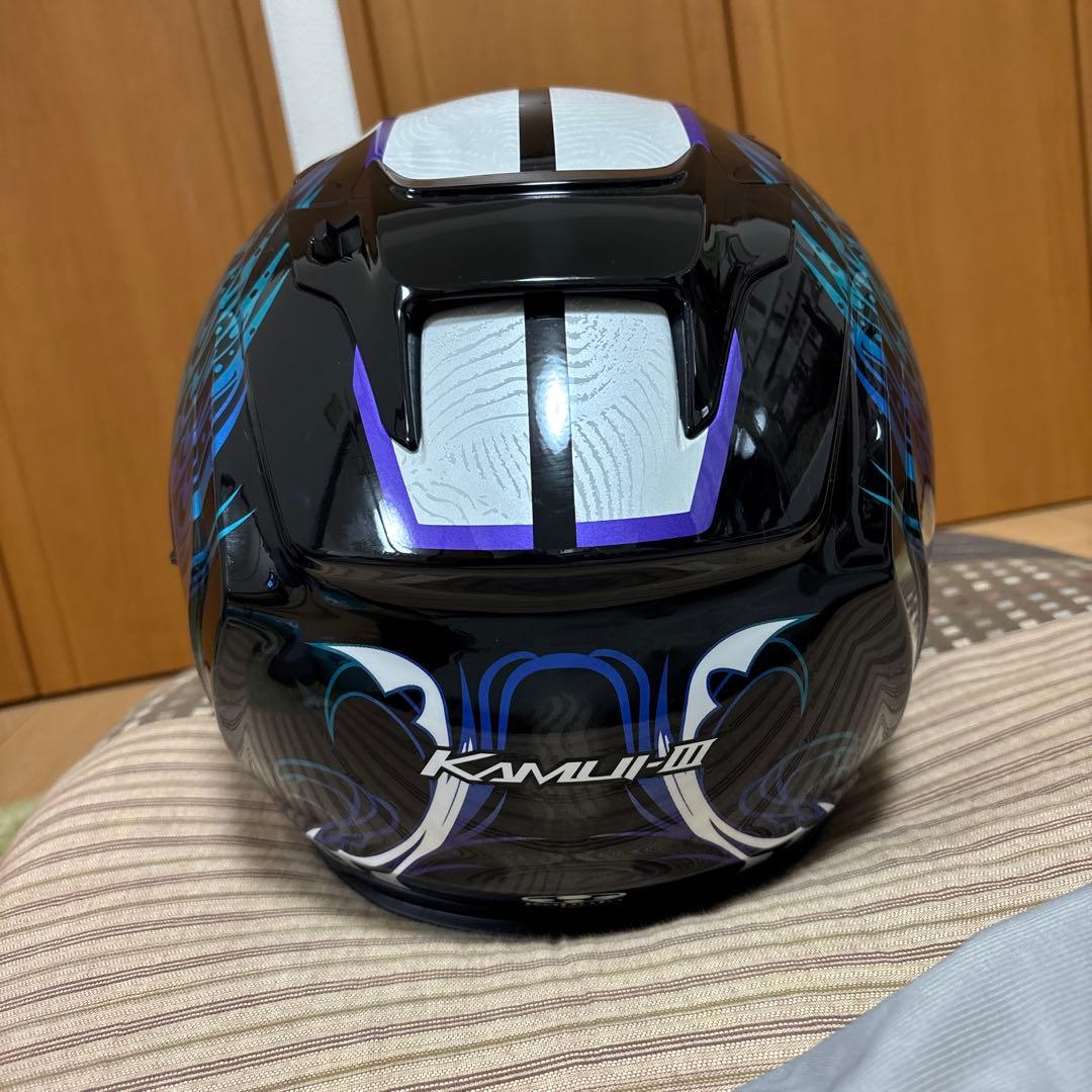 Kabuto KAMUI3 フルフェイスヘルメット エテルノ ブラックブルー