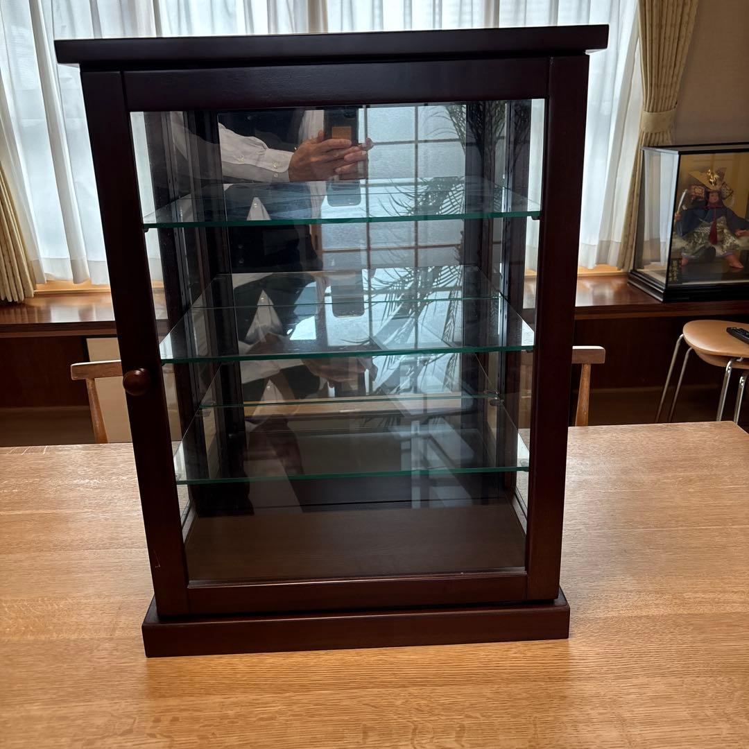 最終値下げですガラスケース 、コレクションケース、飾り棚、キュリオケースなど6点