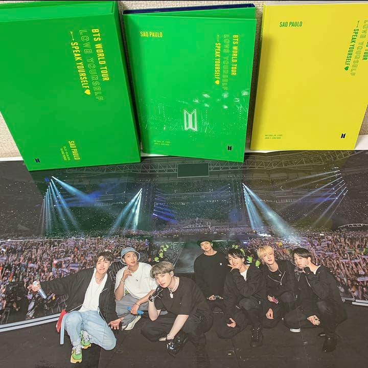 BTS ラブユアセルフ サンパウロ　DVD 日本語字幕付き