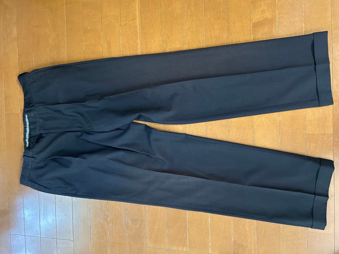 イタリアアルマーニ セットアップ スーツ シャドーストライプ ビッグシルエット