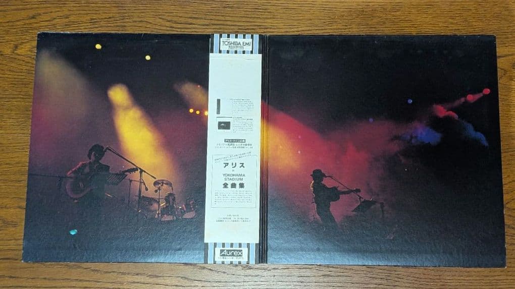 【サイン入り】限りなき挑戦 / アリス・ライヴ = Run Forever