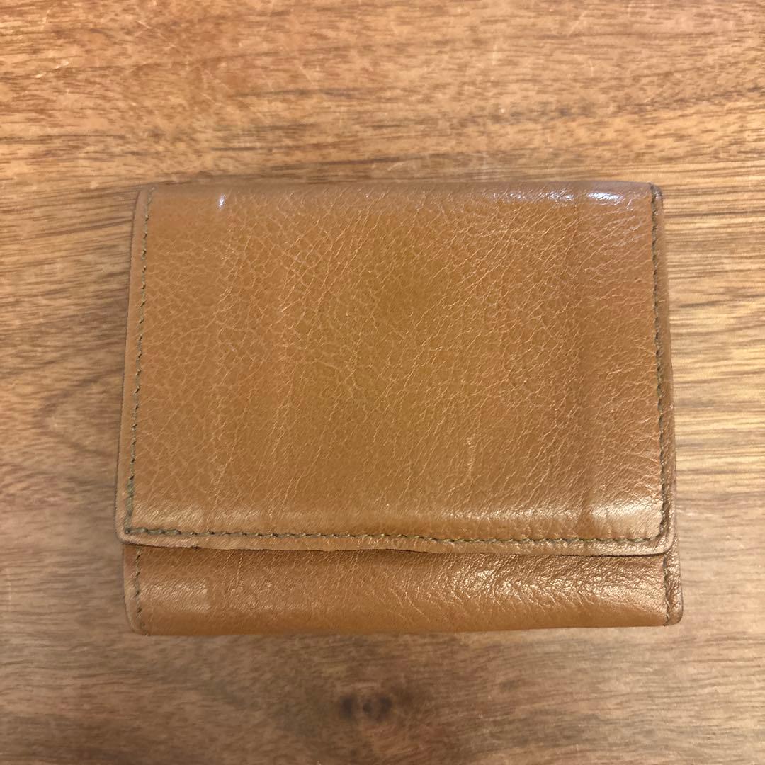 【日本限定】IL BISONTE 折り財布 トリフォルドウォレット ロゴビアンコ