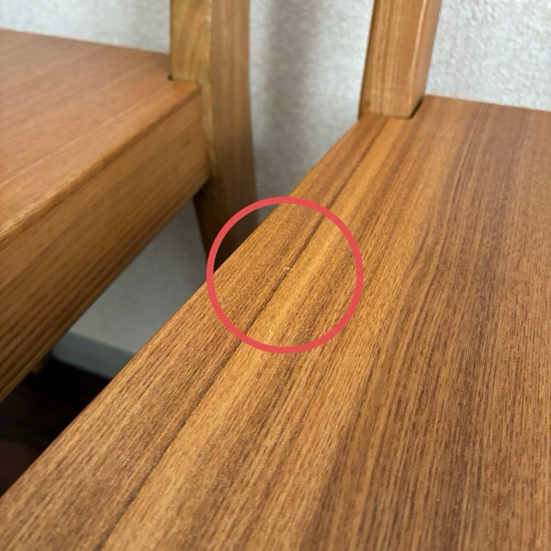 無印良品 ダイニングチェア 2脚セット 椅子 天然木 タモ材 無垢材 廃番品