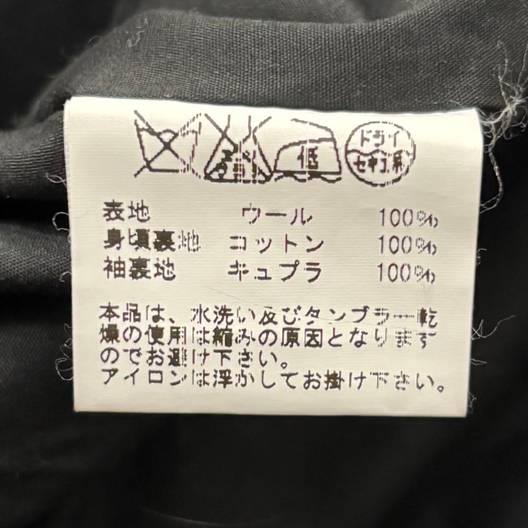 美品 東洋 GOLD MILLING WOOL WRAP COAT M ブラック