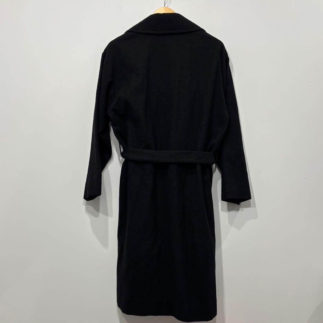 美品 東洋 GOLD MILLING WOOL WRAP COAT M ブラック